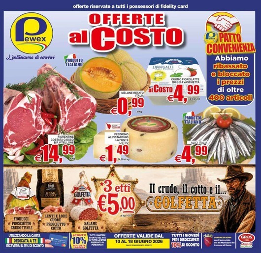 Volantino Pewex