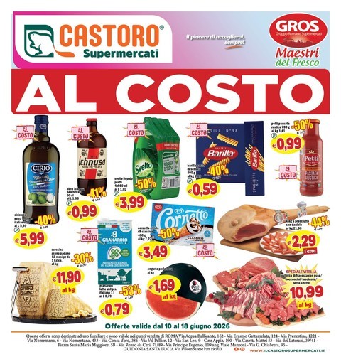 Il Castoro Supermercati - Al costo