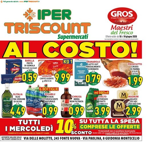 Ipertriscount - Al costo!