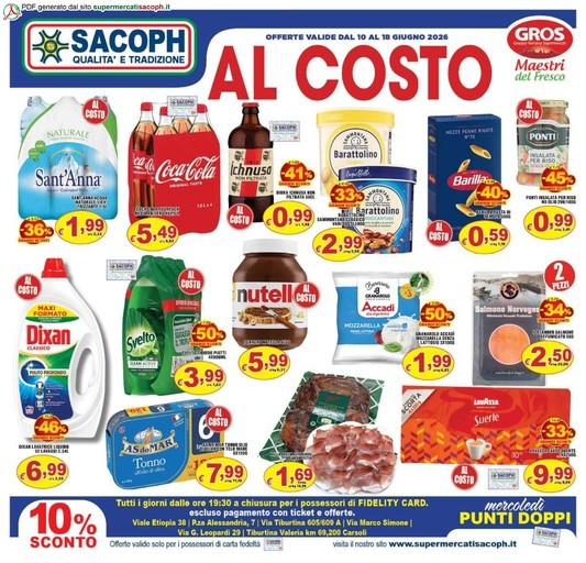 Sacoph - Al costo
