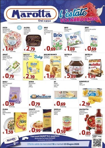 Supermercati Marotta - L'estate sta arrivando
