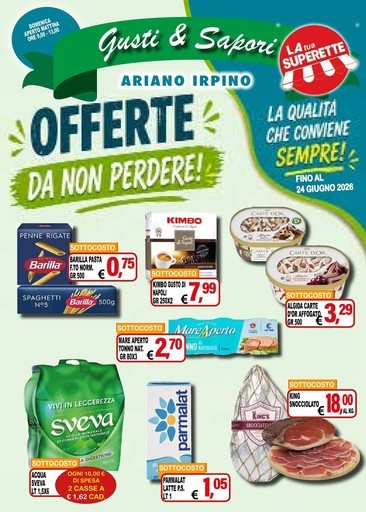 Gusti e Sapori Supermercato - Offerte da non perdere!