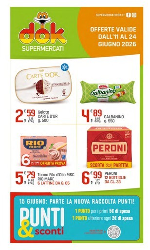 Dok - Offerte dall'11 al 24 giugno 2026