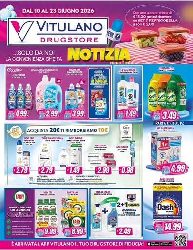 Volantino Vitulano drugstore