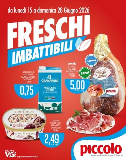 Volantino Supermercati Piccolo