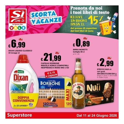 Volantino Si con te superstore