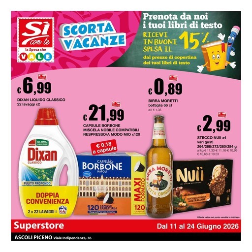 Volantino Si con te superstore