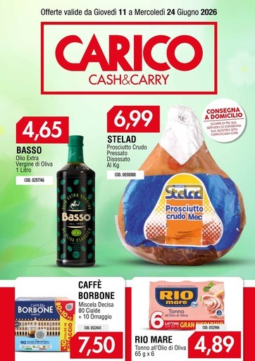 Volantino Carico Cash & Carry