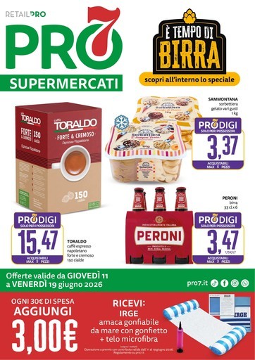 Volantino PRO7 Supermercati