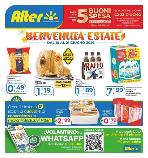 Alter - Benvenuta estate