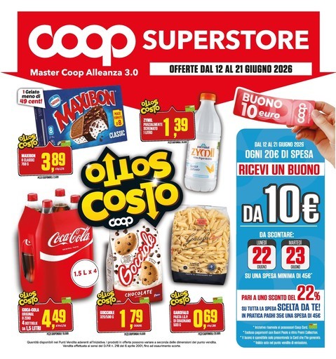 Volantino Coop Alleanza Superstore
