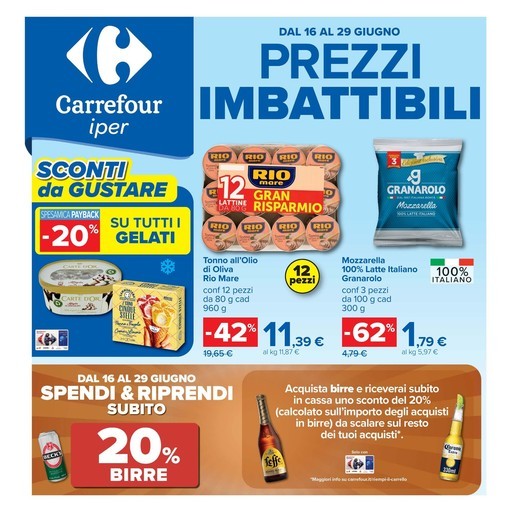 Volantino Carrefour Iper