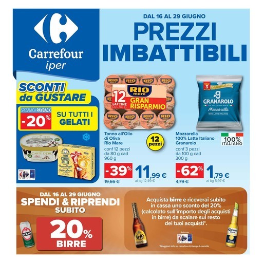 Volantino Carrefour Iper