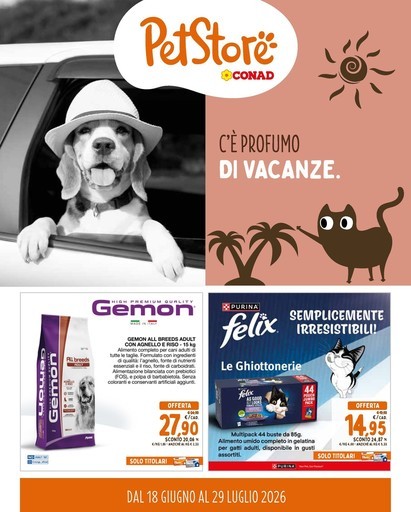 Volantino Pet Store