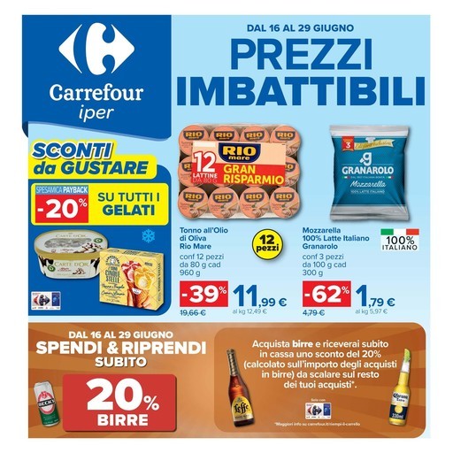 Carrefour Iper - Prezzi imbattibili