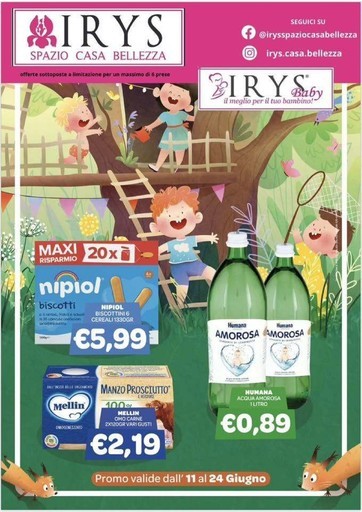 Irys - Promo valide dall'11 al 24 giugno