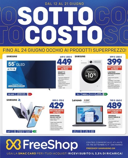 Volantino Freeshop