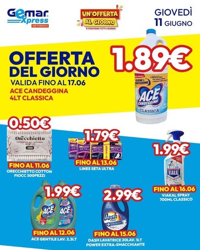 Volantino Gemar Detersivi