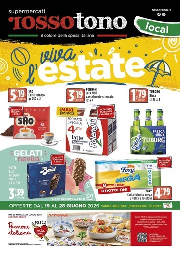 Volantino Supermercati Rossotono Local
