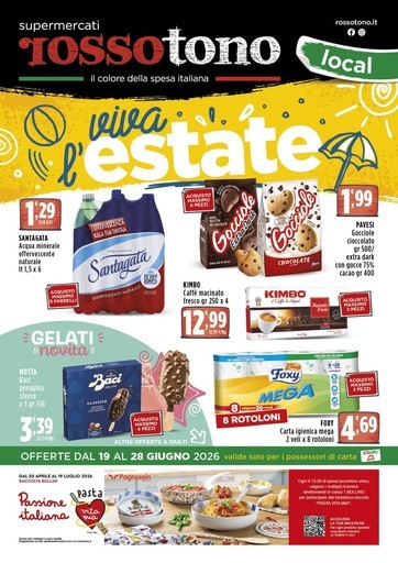 Volantino Supermercati Rossotono Local
