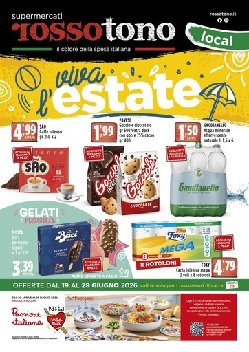 Volantino Supermercati Rossotono Local