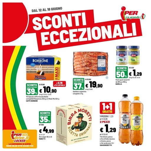 Volantino Iper la grande i