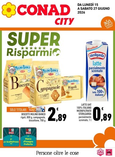 Volantino Conad City
