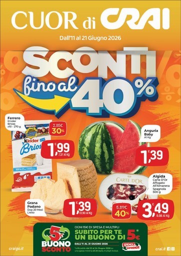 Volantino Crai