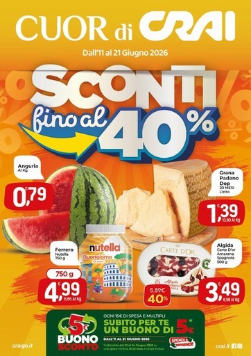 Volantino Crai