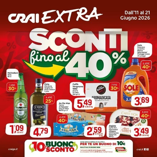 Volantino Crai