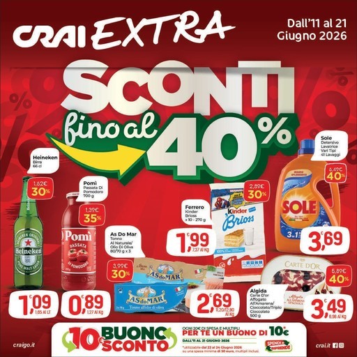 Volantino Crai