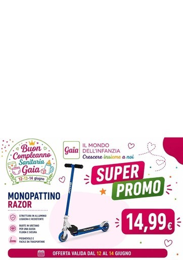 Volantino Sanitaria Gaia