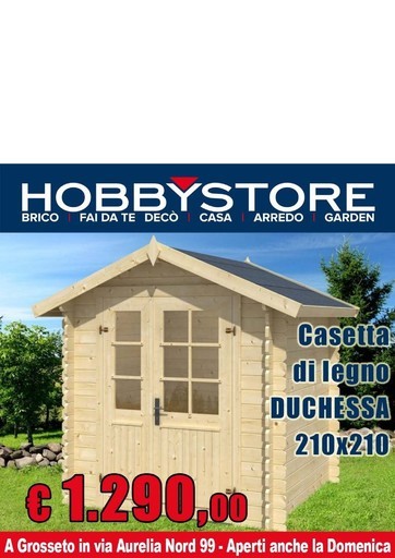 Volantino Hobby store