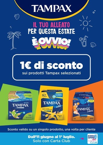Volantino Acqua e Sapone