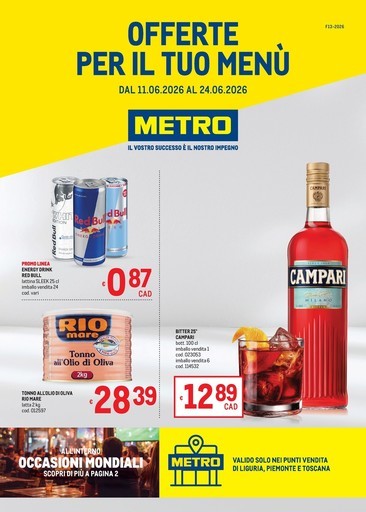 Metro - Offerte per il tuo Menù - AREA 2