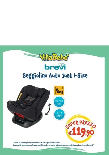 Volantino Villa Bebè