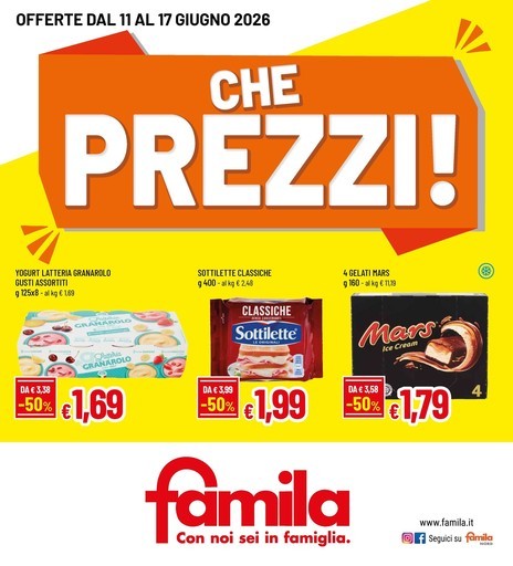 Volantino Famila