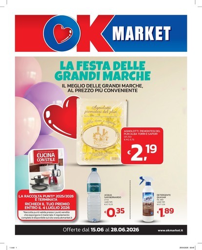 Volantino Ok Market