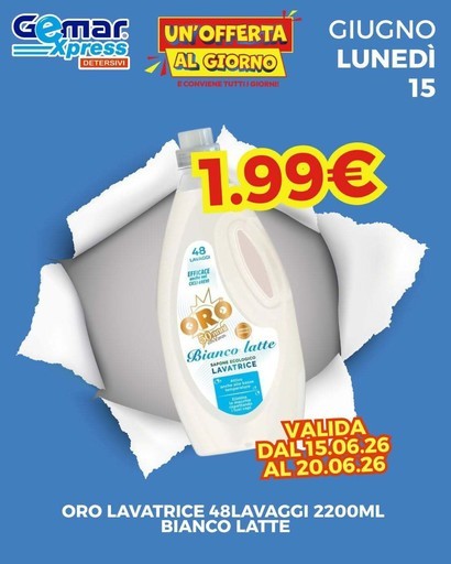 Volantino Gemar Detersivi