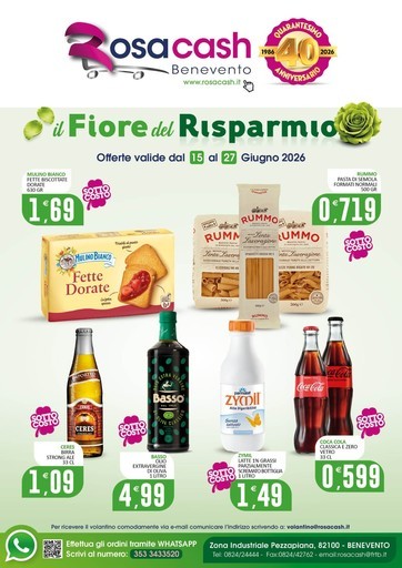 Rosa Cash - Il fiore del risparmio