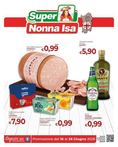 Volantino Supermercati Nonna Isa