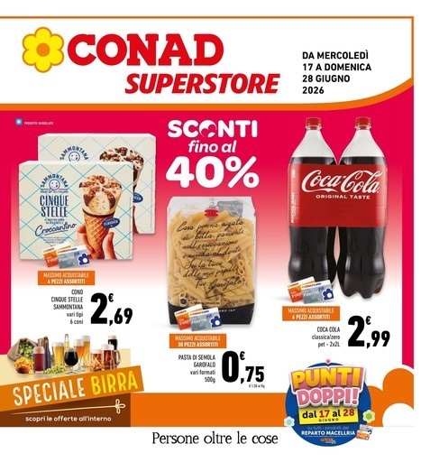 Volantino Conad Superstore