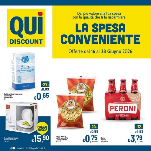 Volantino Qui Discount