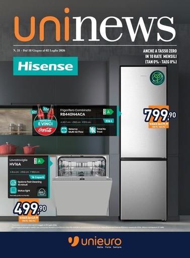 Unieuro - Speciale HISENSE da Unieuro!