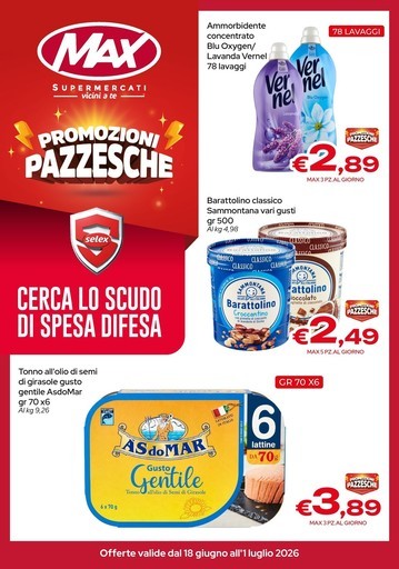 Volantino Max Supermercati