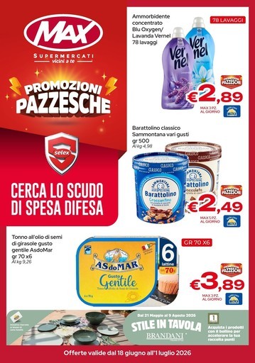 Volantino Max Supermercati