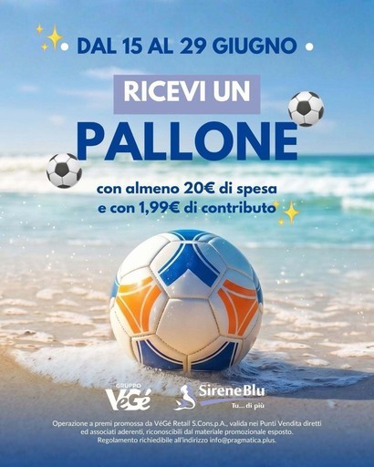Volantino Sirene Blu