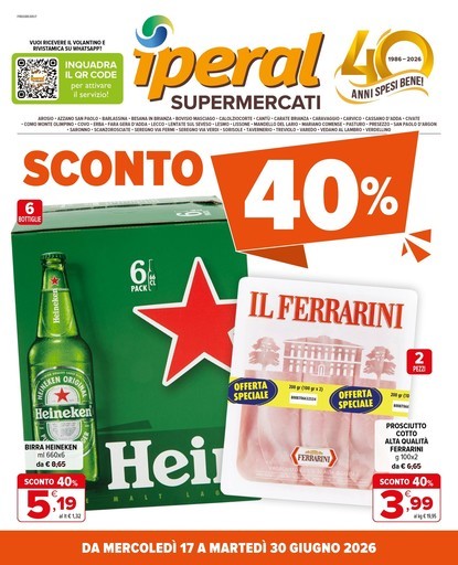 Volantino Iperal