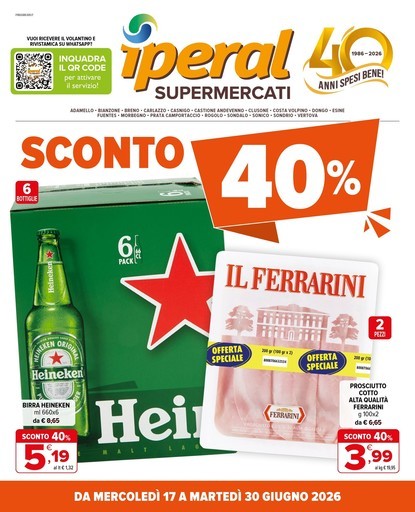 Volantino Iperal