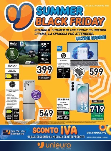 Volantino Unieuro